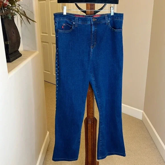 Not Your Daughter's Jeans‎ (NYDJ)  Tummy Tuck Jeans Size 14 - Picture 2 of 12